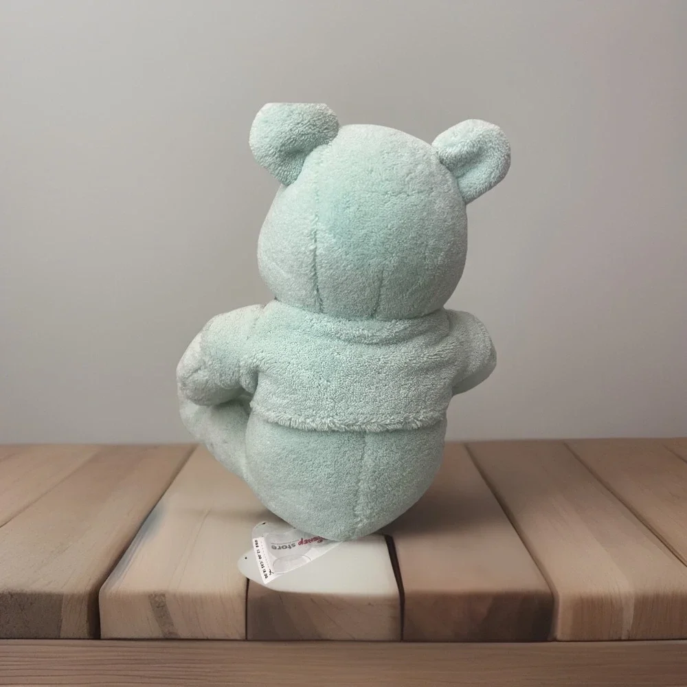 Disney‎ Store Plush Spring Lagoon Mint green  WINNIE THE POOH Bear plush RARE